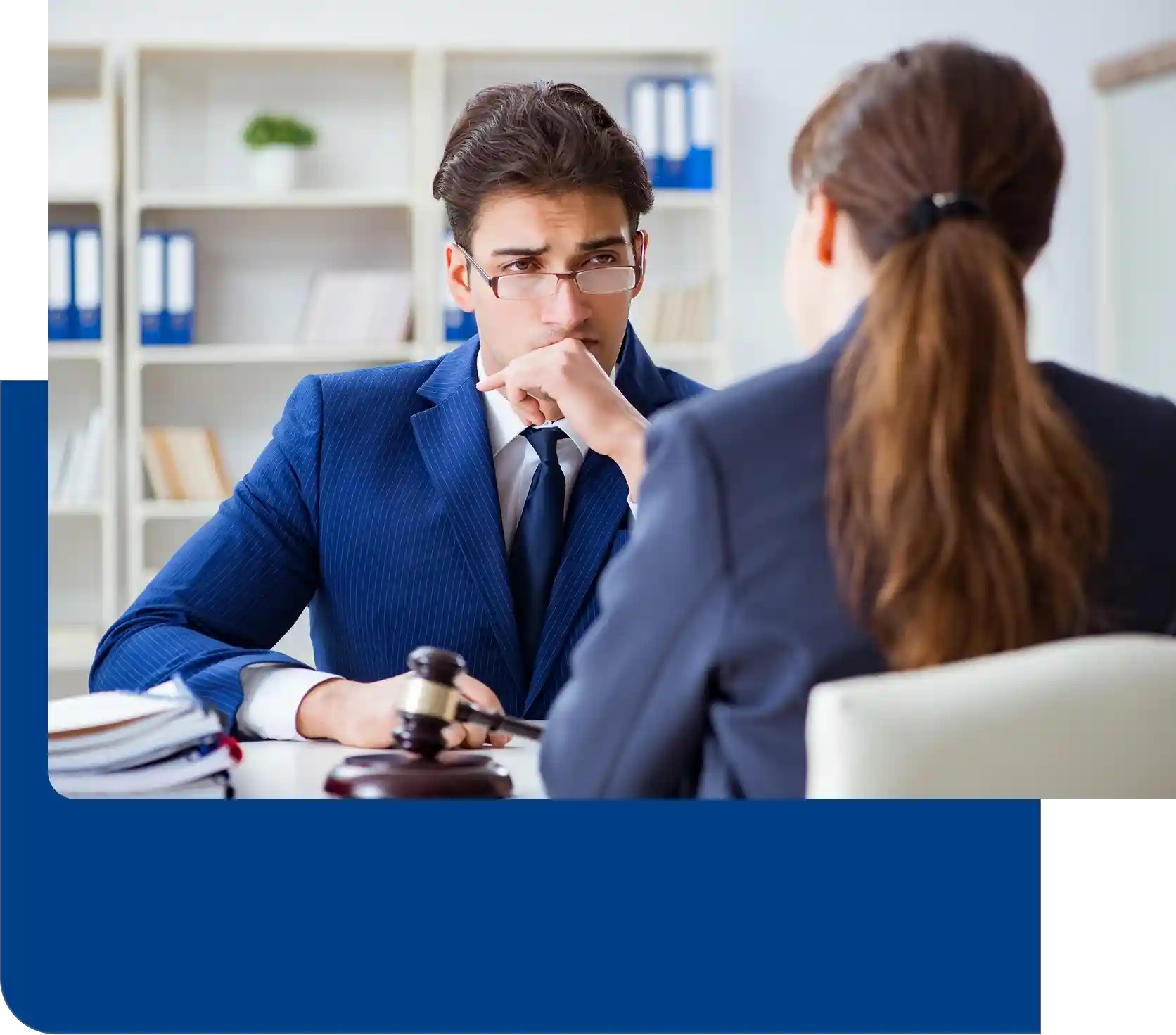 Interview session illustration