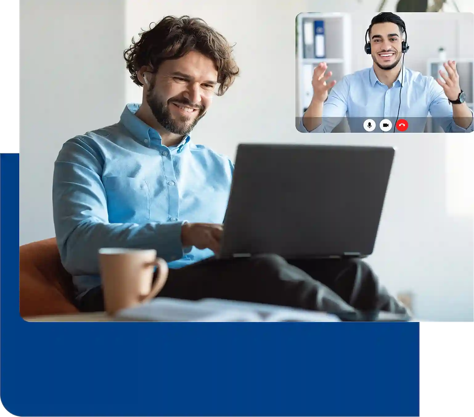 Interview session illustration